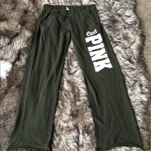 Pink boyfriend sweatpants